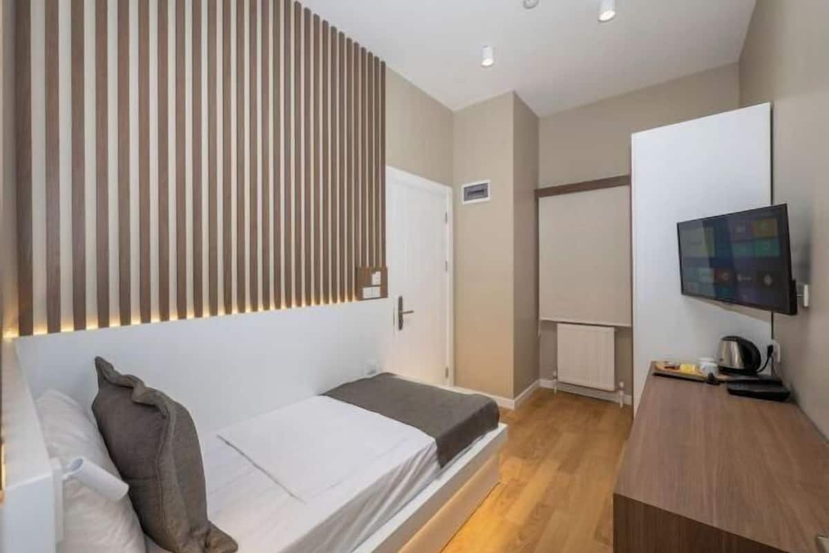 Een gratis minibar, geluiddichte muren, gratis wifi, beddengoed