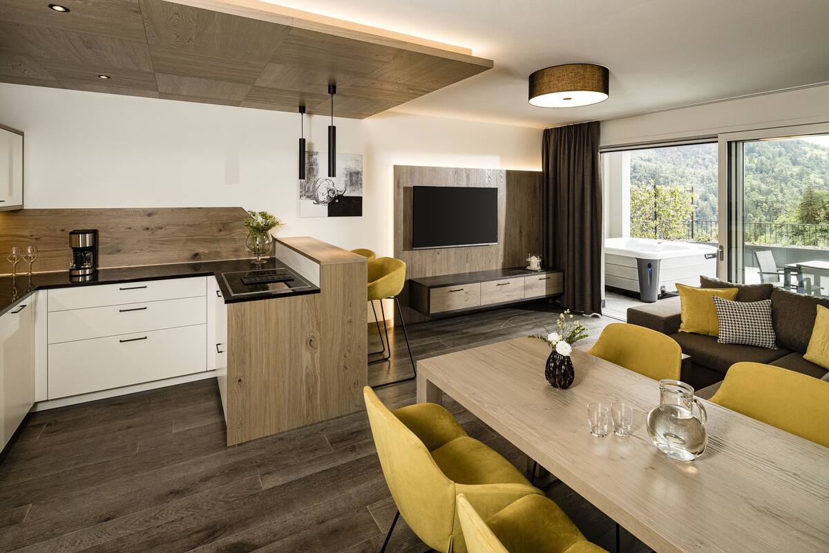 Superior-Apartment | Wohnbereich