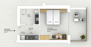 Mặt tiền nơi lưu trú