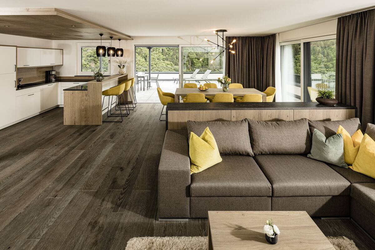 Panoramic-Apartment | Wohnbereich