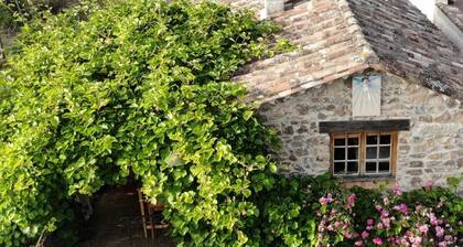 Typical Cévennes Mazet with magnificent view