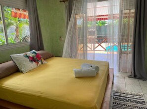 3 bedrooms, iron/ironing board, free WiFi, bed sheets - TAHITI - Fare Vairai Pool (Faa´a)