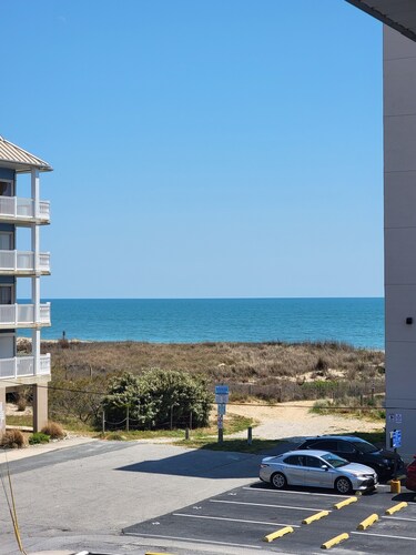 Quiet Beachfront Retreat with Private Balcony