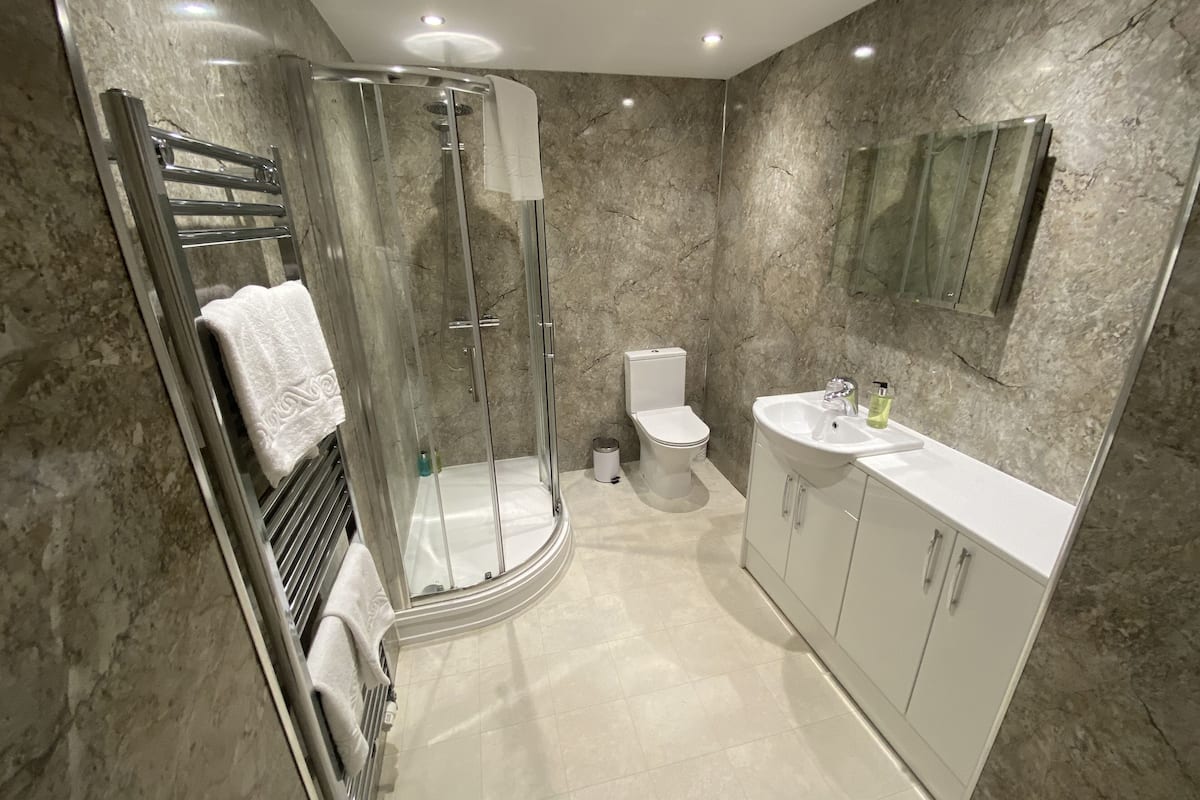 exclusive apartment | bathroom | free toiletries, hair dryer, towels, soap