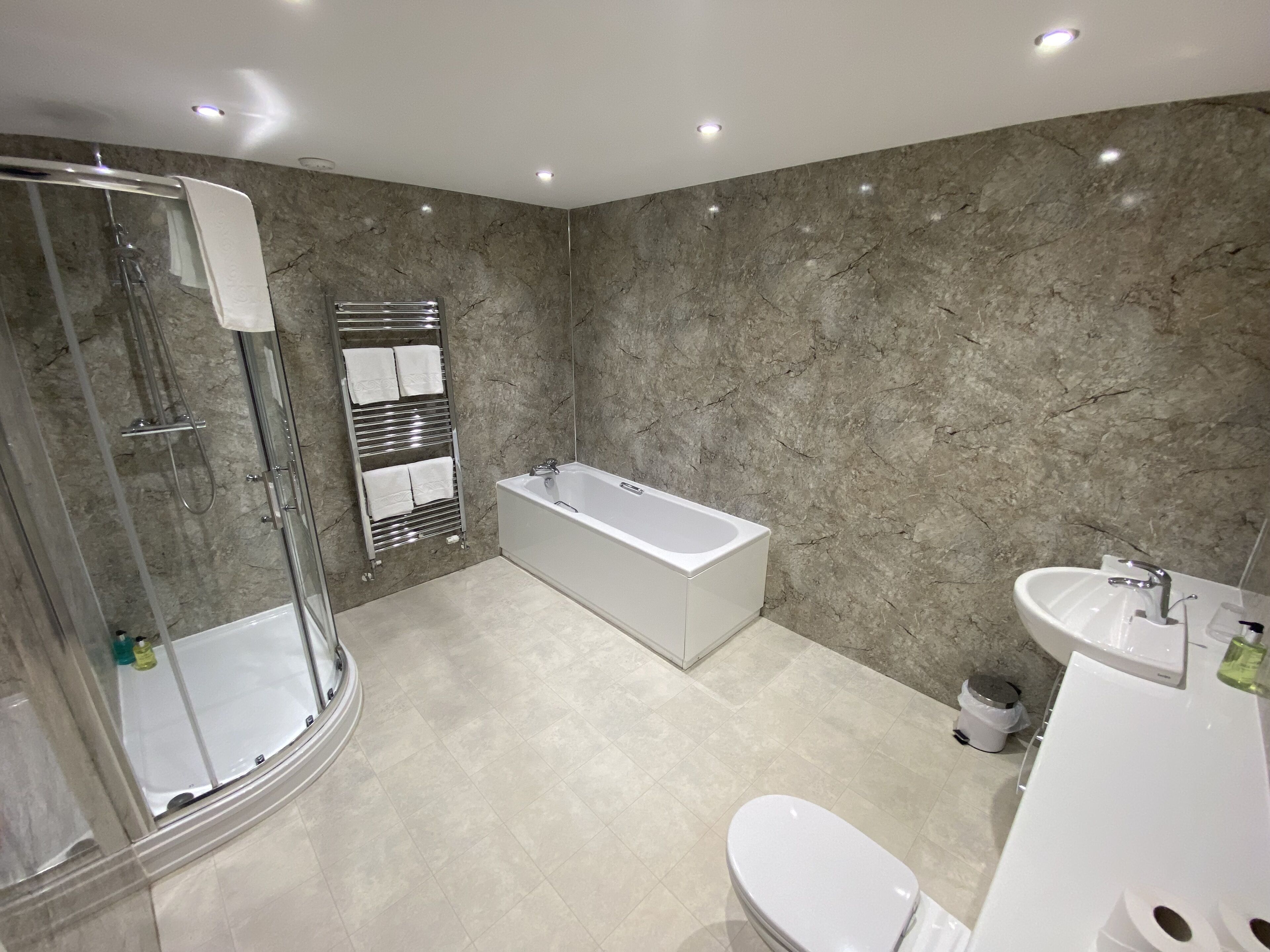 exclusive apartment | bathroom | free toiletries, hair dryer, towels, soap