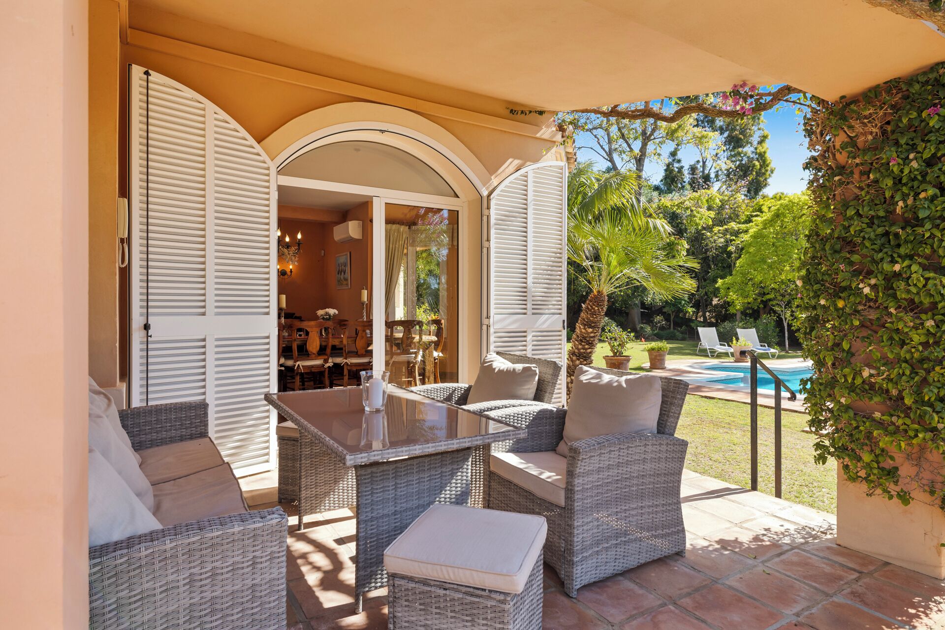 Restaurante al aire libre