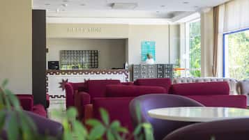 Sala de estar en el lobby