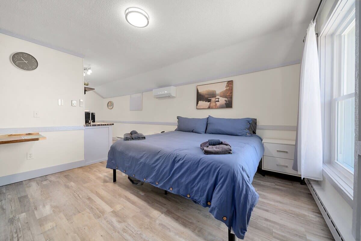 1 室のベッドルーム、アイロン / アイロン台、WiFi、ベッドシーツ