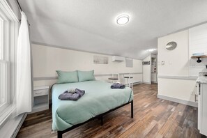 1 bedroom, iron/ironing board, WiFi, bed sheets - NEW Downtown Front Street Suite 2 (Traverse City)