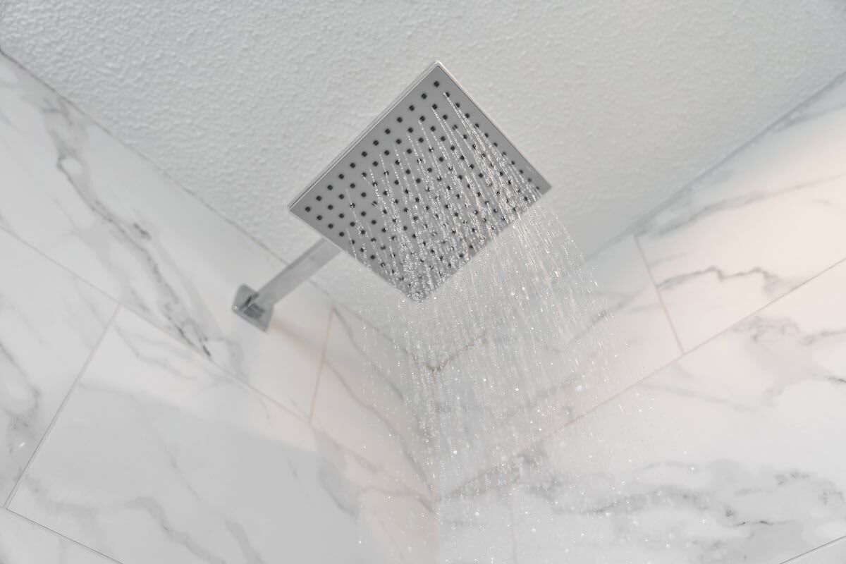 Douche de la salle de bain