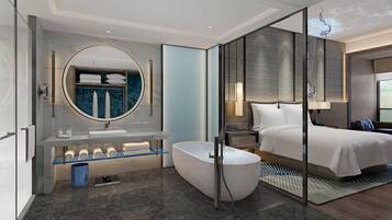 Chăn bông, minibar, két bảo mật tại phòng, trang trí khác biệt