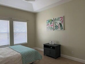 4 bedrooms, travel cot, free WiFi, bed sheets