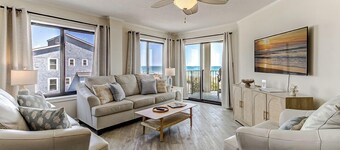 Oceanfront Balcony Views, Pool,  STEPS to Beach, Restaurants, Shops