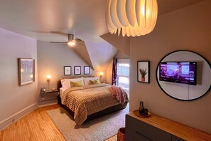 3 chambres, coffres-forts dans les chambres, bureau