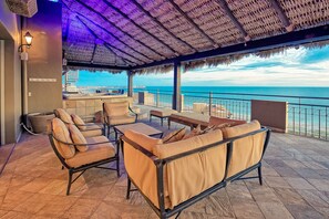 Property grounds - Luxury 4Bd Penthouse, Ocean VIEWS, 2 king suites, pvt jacuzzi, beachfront resort (Puerto Peñasco)