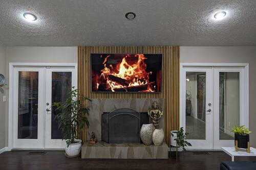 65-inch LED TV with digital channels, TV, streaming services