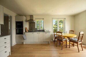 Dining - Stylish Hay-loft with Stunning Countryside Views (Portfield Gate)