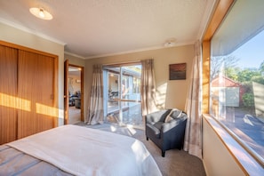Uitzicht vanuit accommodatie