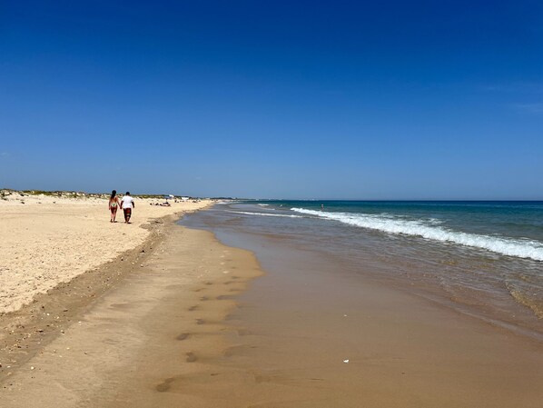 Una spiaggia nelle vicinanze