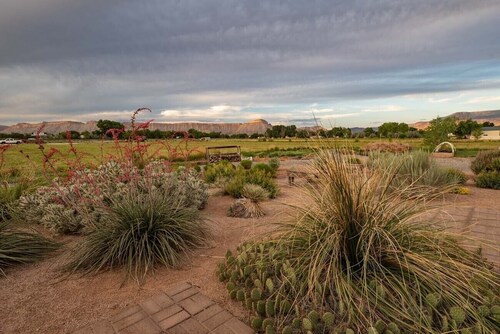 Charming ranch home on small farm with great views