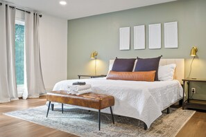 4 habitaciones, escritorio, wifi gratis y ropa de cama 