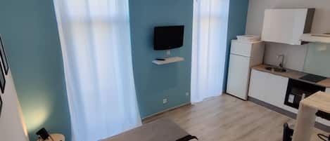 1 soverom og sengetøy