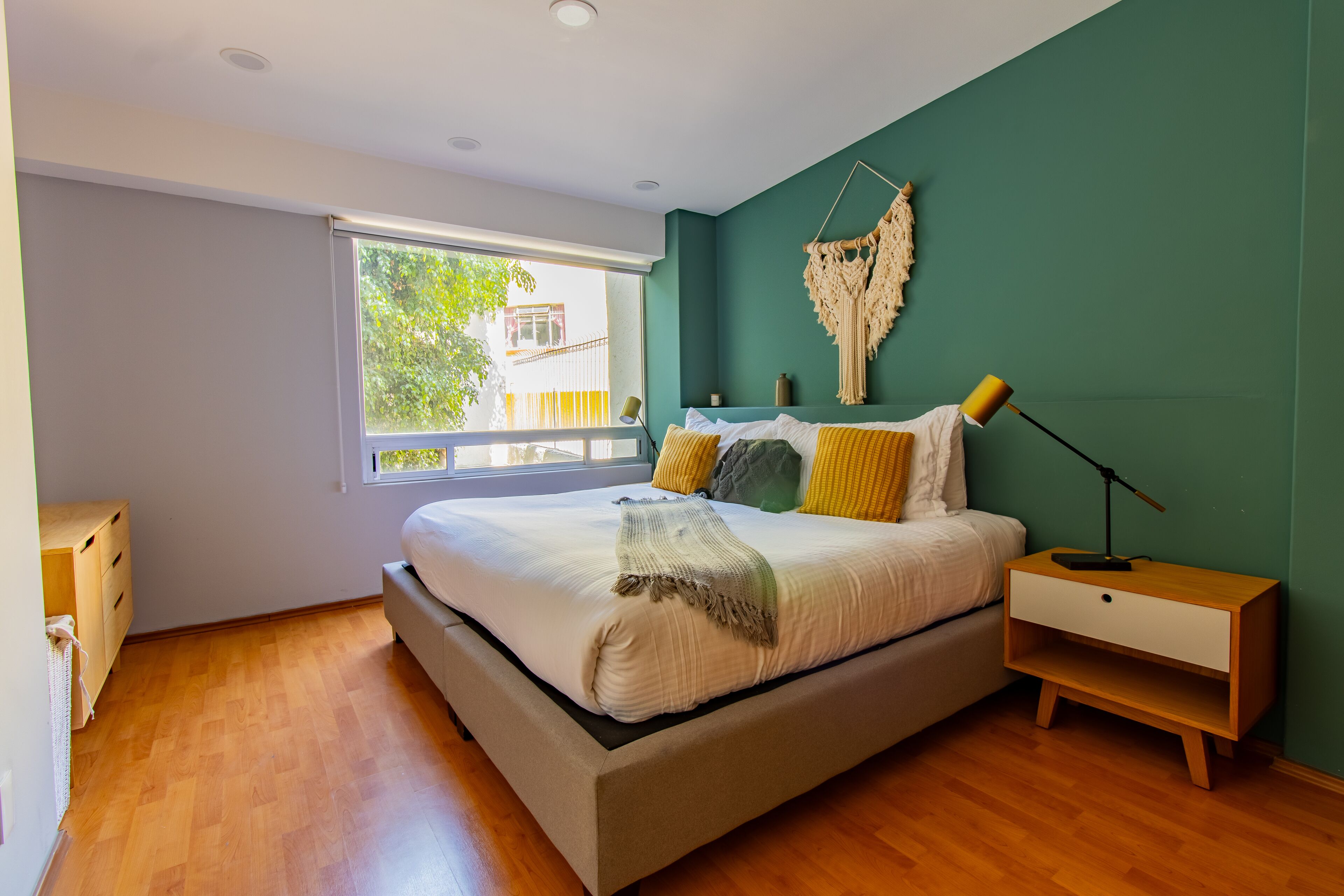 Departamento Premium, balcón, planta baja (102) | 1 habitación y caja de seguridad en la habitación 