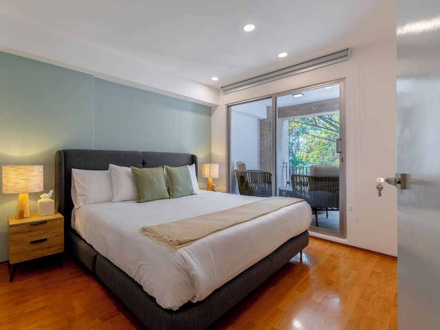 1 habitación y caja de seguridad en la habitación