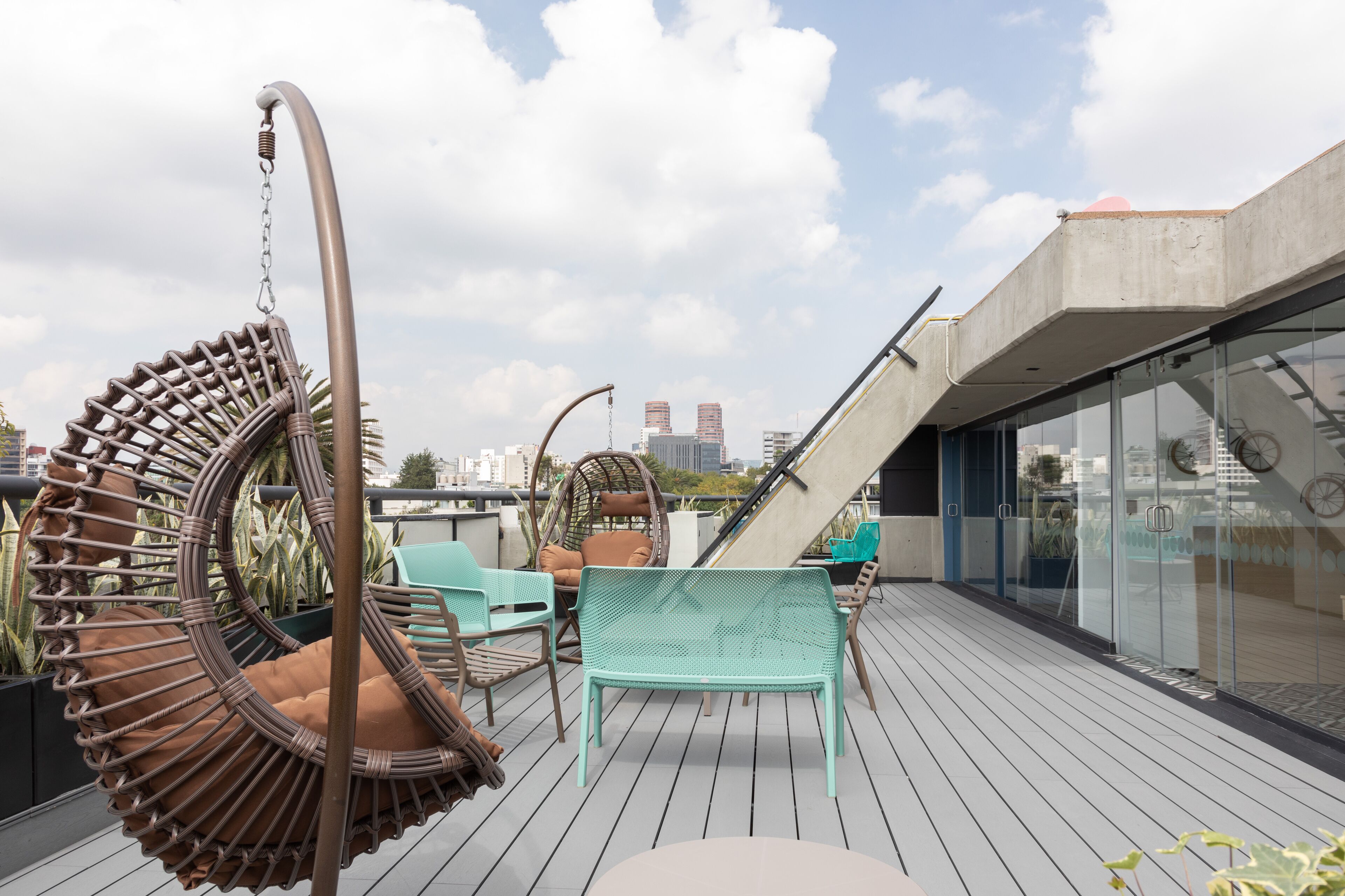 Rooftop terrace