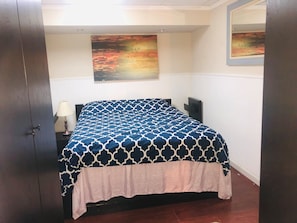 1 bedroom, iron/ironing board, free WiFi, bed sheets