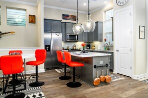 Dining tables, kitchen islands