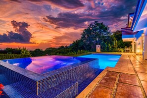 An infinity pool