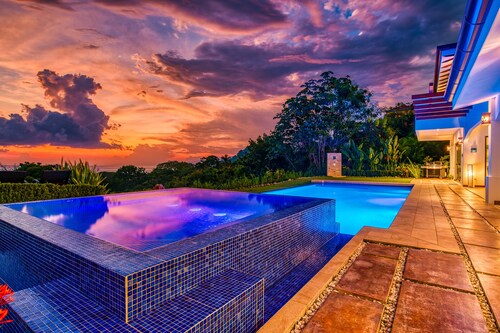 Newly Listed & Stunning Luxury Villa with Impressive Ocean and Mountain Views