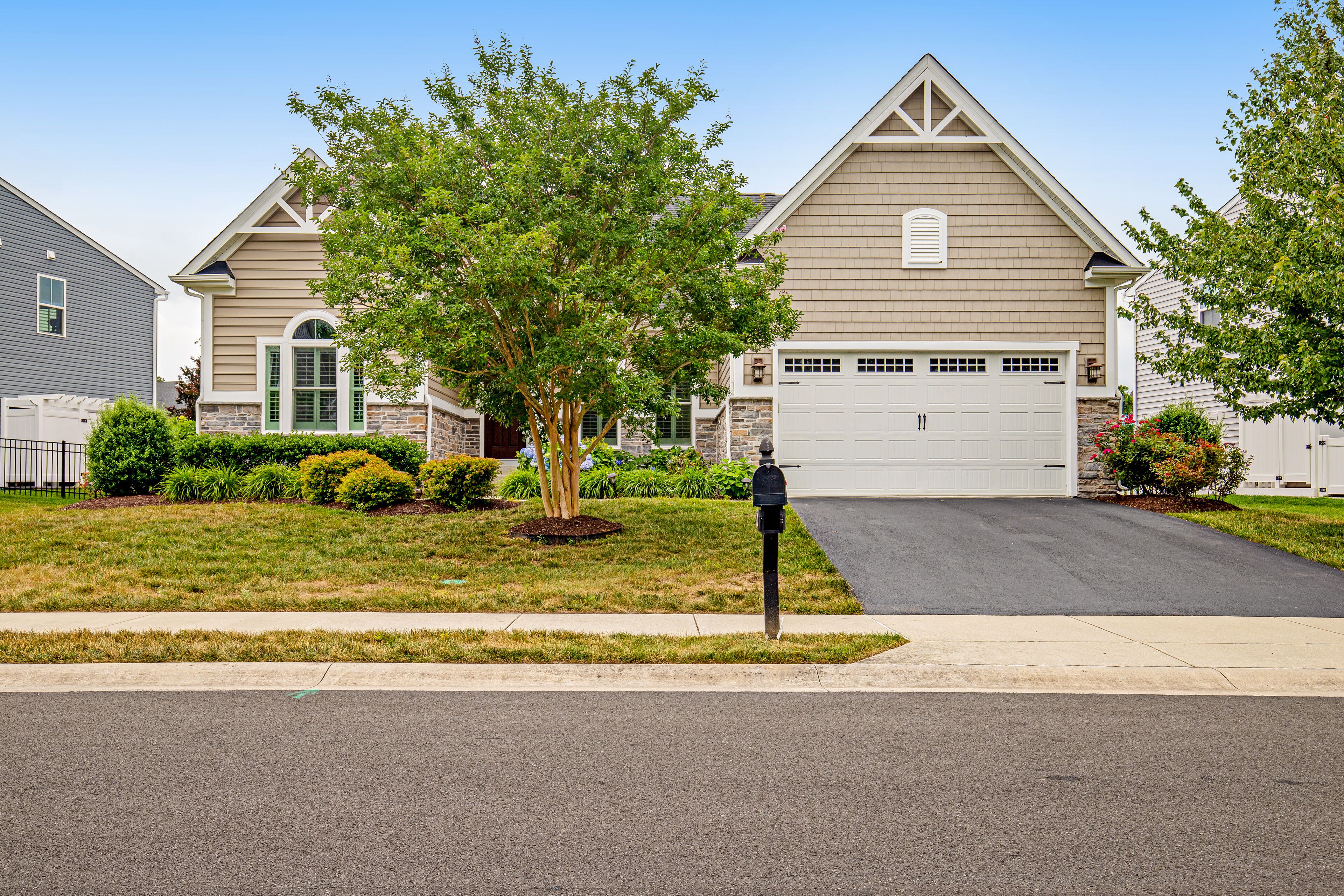 Grande at Canal Pointe home with patio, grill, fireplace, outdoor pool & tennis