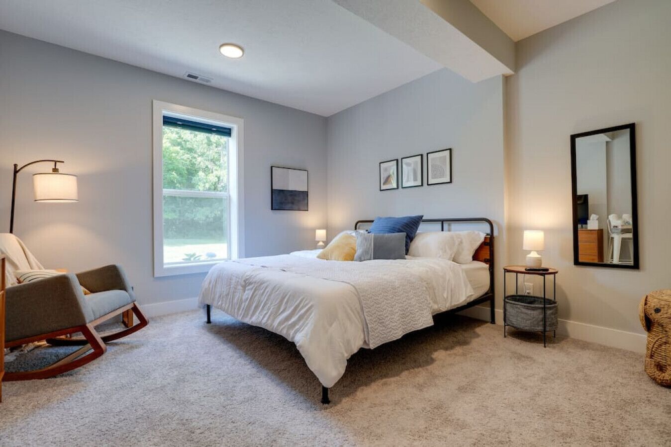 3 soveværelser, skrivebord, strygejern/strygebræt, gratis Wi-Fi