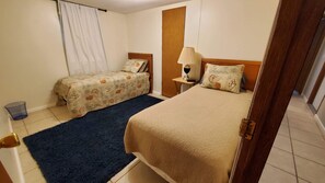 2 chambres, accès au Wi-Fi (inclus), literie fournie