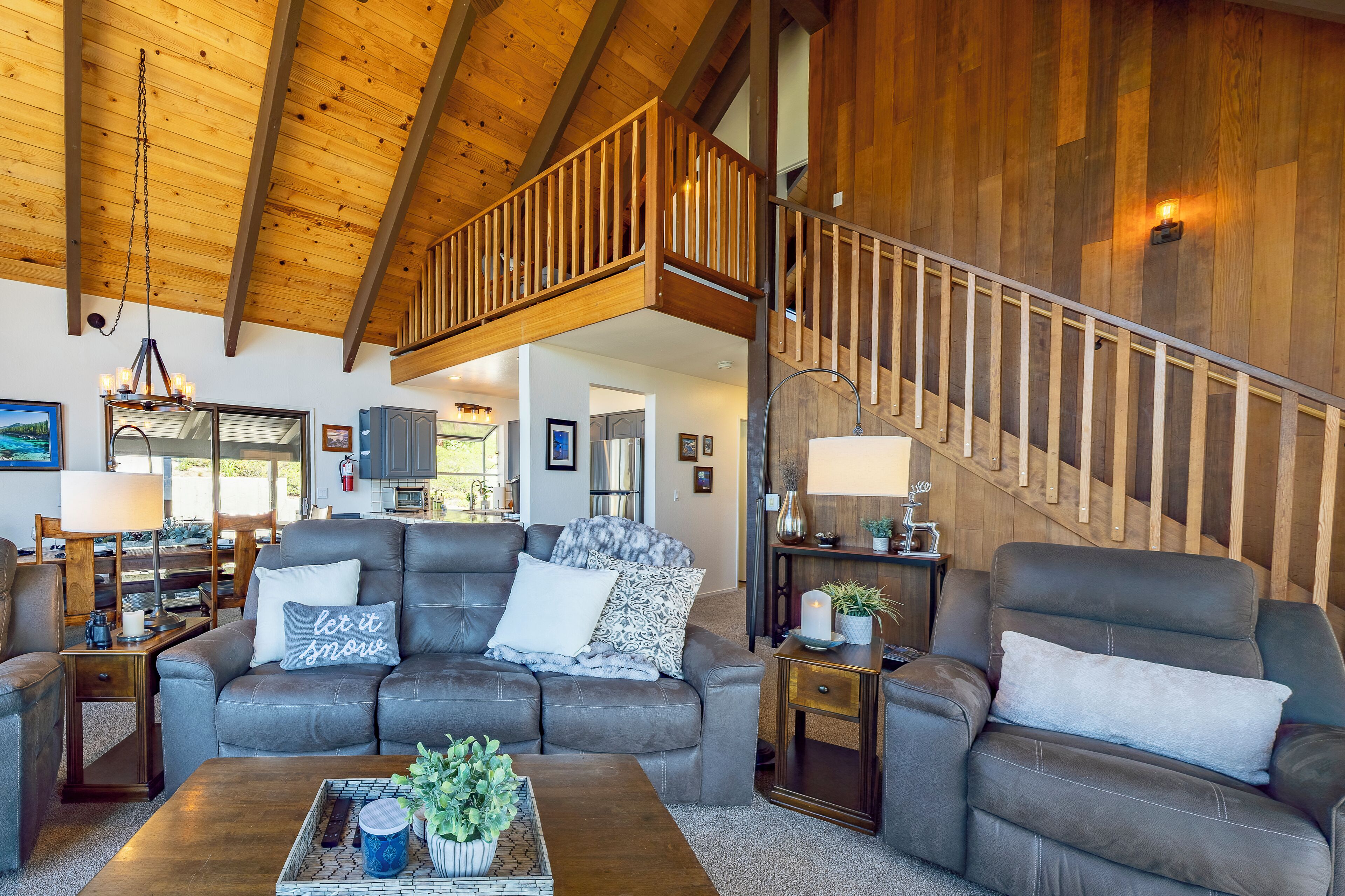 TV connectée, cheminée