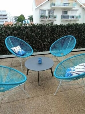 Terrace/patio - Appartement Spacieux et Lumineux en Plein Coeur D'arcachon (Arcachon)