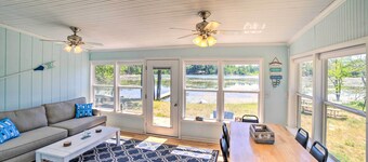 Lakefront Wisconsin Cottage w/ Dock & Hot Tub!