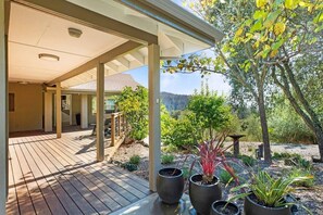Terrace/patio - Trinity - Secluded Retreat - Pool, Hot Tub, Bocce (Glen Ellen)