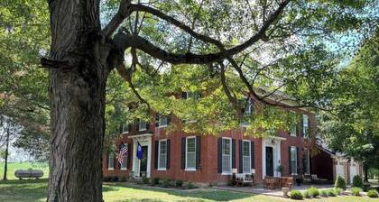 Historic Bland-Overall home on 508 private acres. Blue Oval/Etown Sports Complex