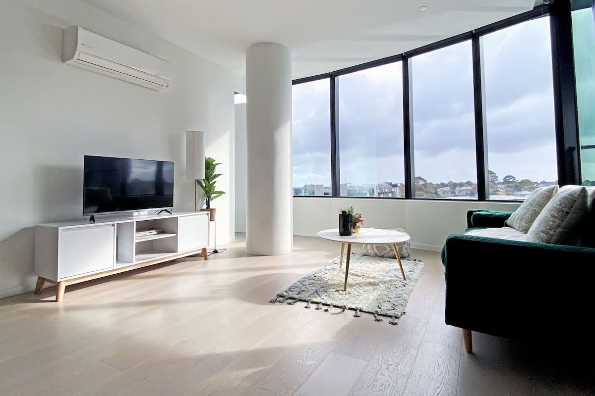 Superior appartement | 2 slaapkamers, verduisterende gordijnen, een strijkplank/strijkijzer