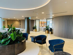 Sitzecke in der Lobby