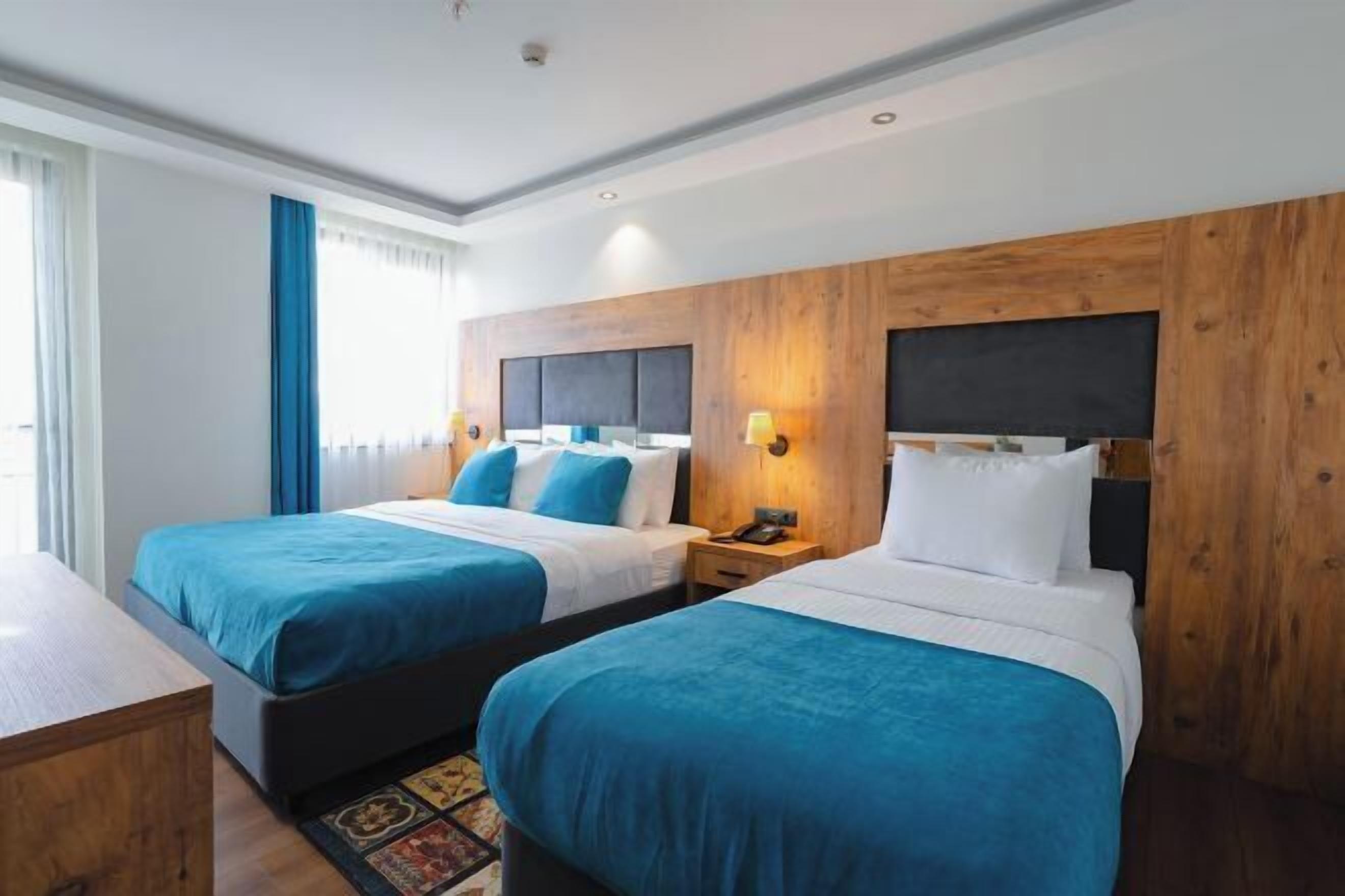 Premium bedding, minibar, in-room safe, desk