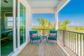 Terrace/patio - Direct views Gulf Park Cottages at Dunes Park #F (Gulf Shores)