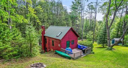 Private, two-story home with a woodstove & firepit - two dogs welcome
