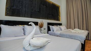 Deluxe studio suite | Lakens van Egyptisch katoen, luxe beddengoed