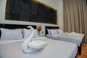 Deluxe-Studiosuite | Bettwäsche aus ägyptischer Baumwolle, hochwertige Bettwaren