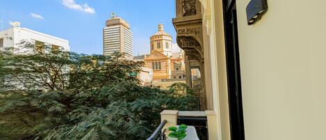 Habitación Deluxe doble | Terraza o patio