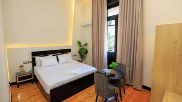 Habitación Deluxe doble | Sábanas de algodón egipcio y ropa de cama de alta calidad